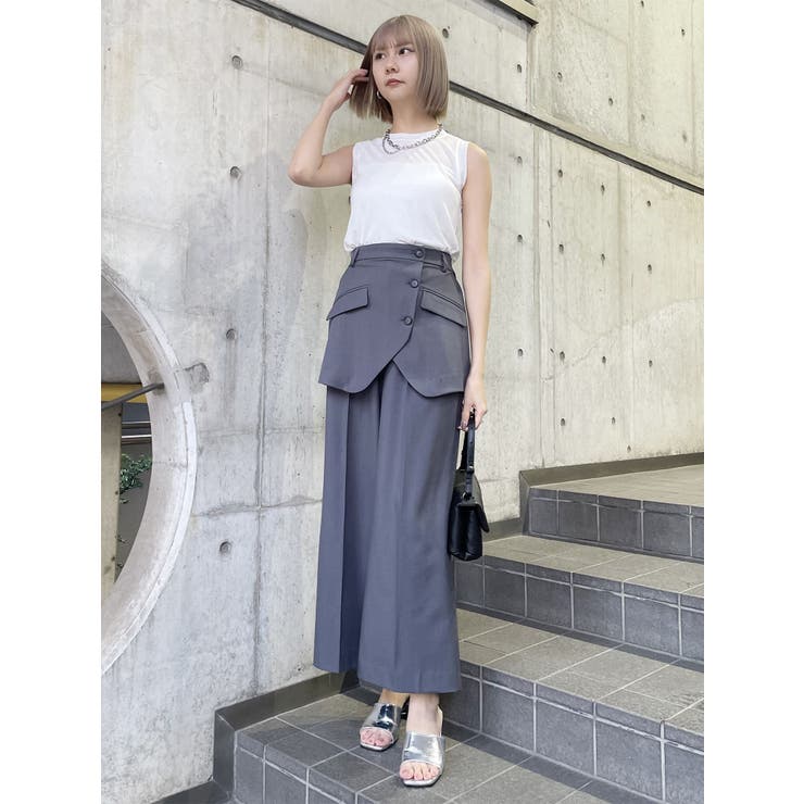 セミシアーノースリカットトップス | MURUA | 詳細画像11 