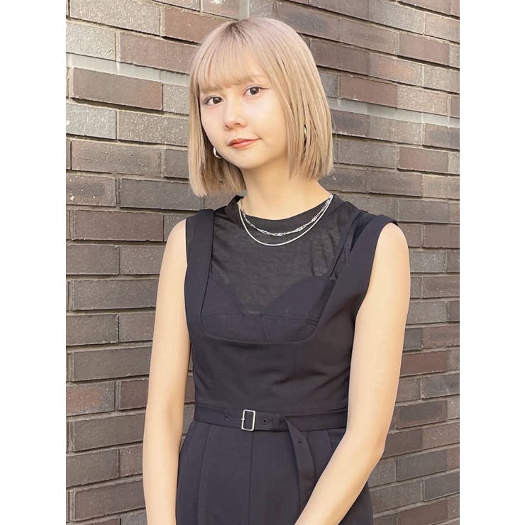 セミシアーノースリカットトップス | MURUA | 詳細画像2 