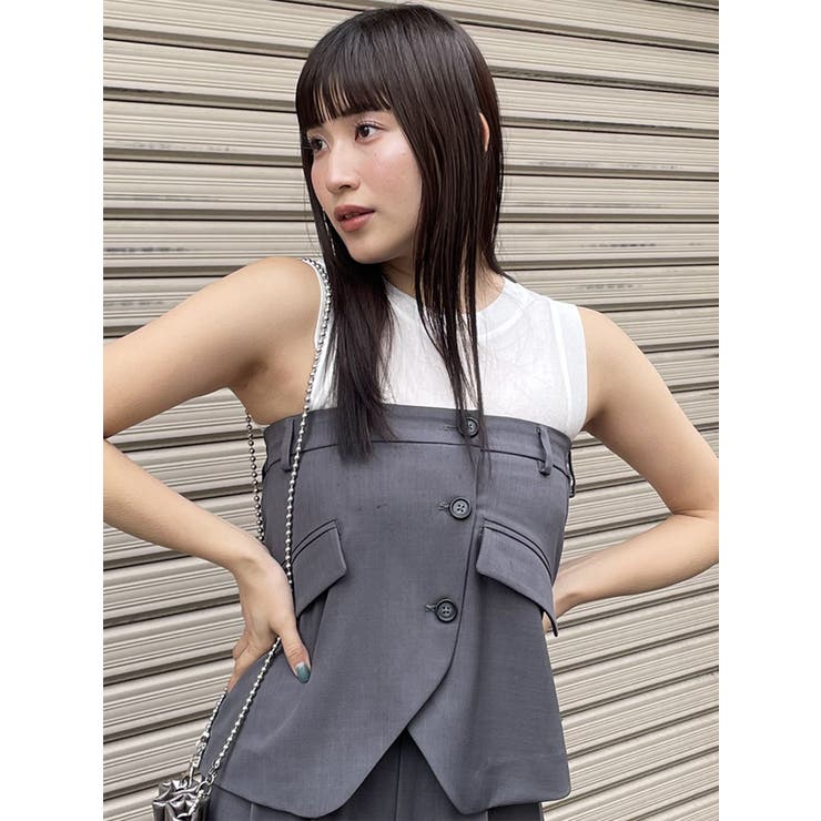 セミシアーノースリカットトップス | MURUA | 詳細画像27 