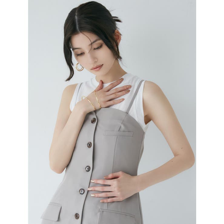 セミシアーノースリカットトップス | MURUA | 詳細画像7 