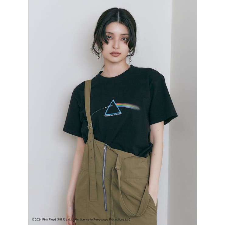 ブラック | 【PINK FLOYD】prism oversize Tシャツ | MURUA