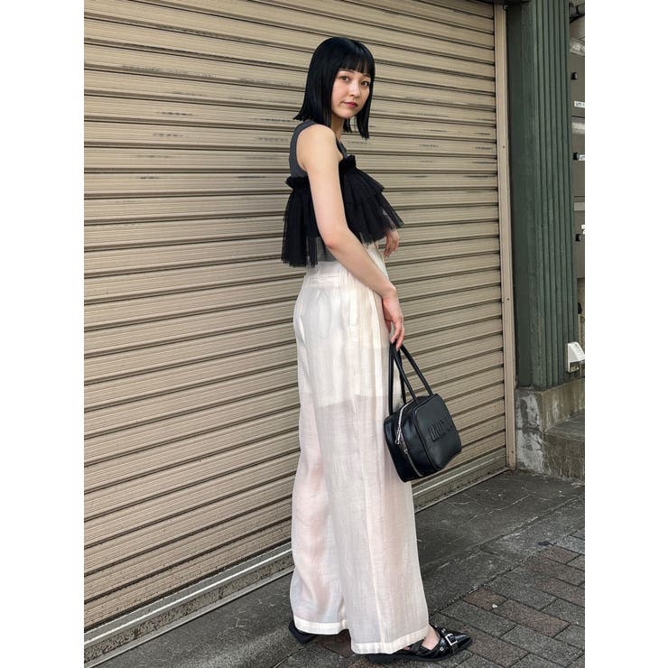 チュールフリルレイヤードタンクトップ | MURUA | 詳細画像13 