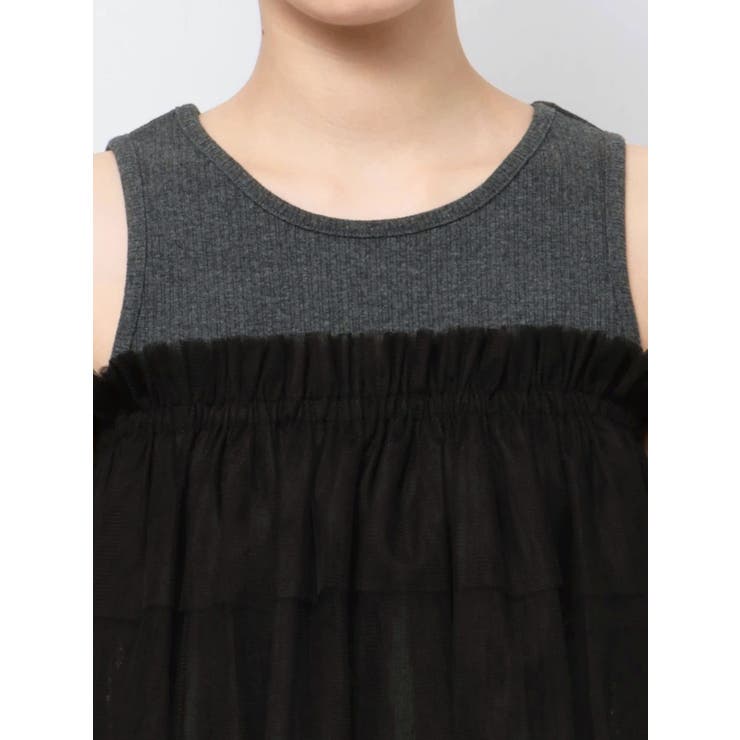 チュールフリルレイヤードタンクトップ | MURUA | 詳細画像22 