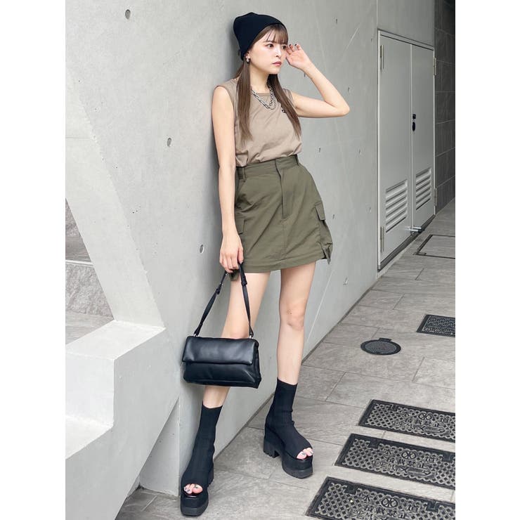 エンブロイダリーロゴタンク | MURUA | 詳細画像13 