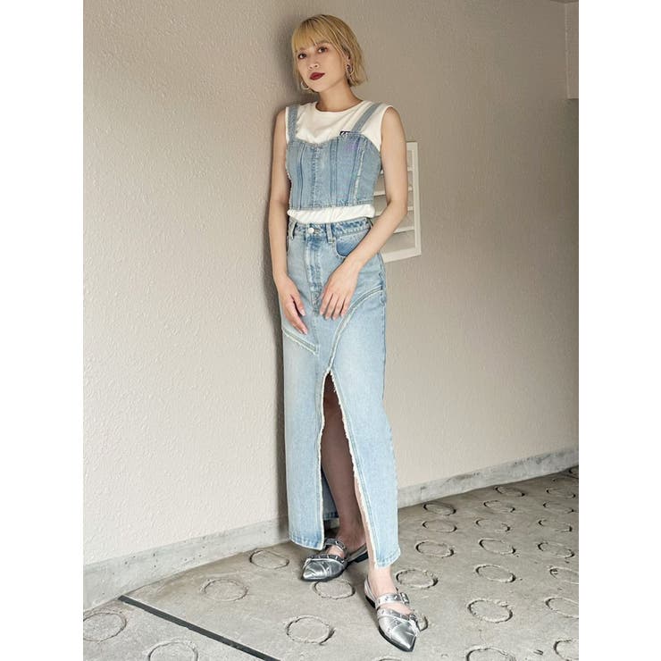 エンブロイダリーロゴタンク | MURUA | 詳細画像16 