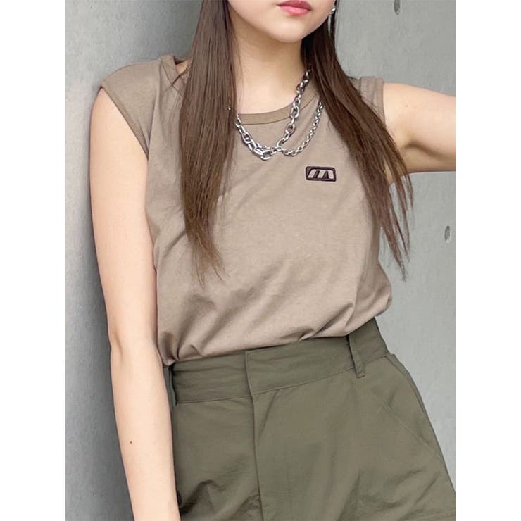 チョコレート | エンブロイダリーロゴタンク | MURUA