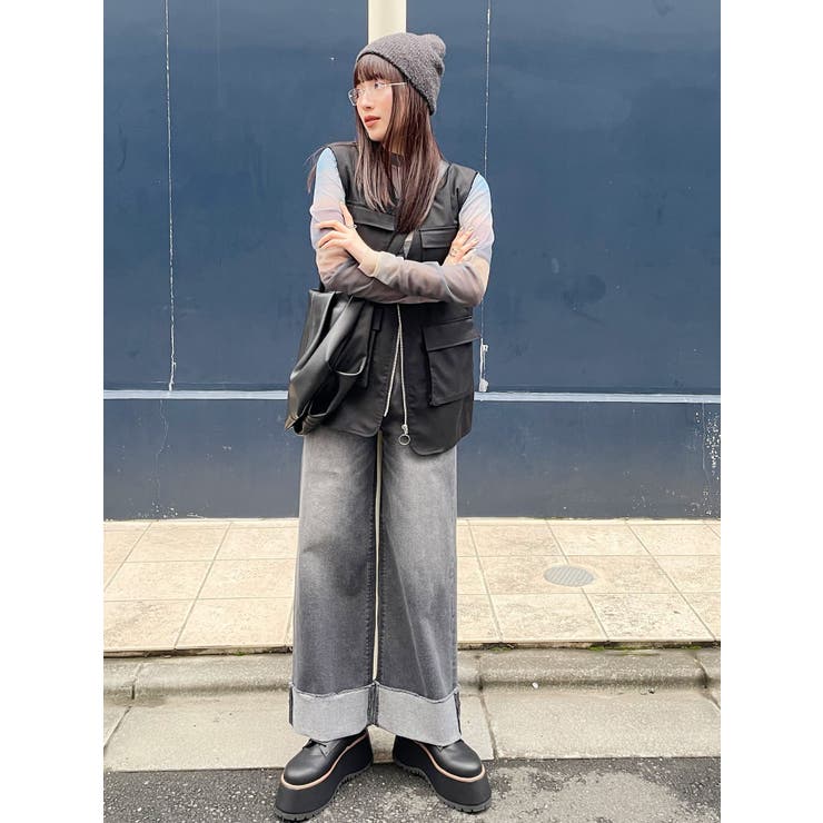 カーゴポケットジレ | MURUA | 詳細画像18 