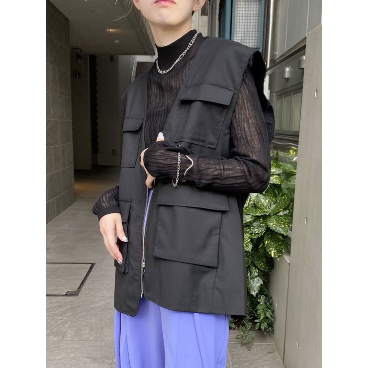 カーゴポケットジレ | MURUA | 詳細画像21 