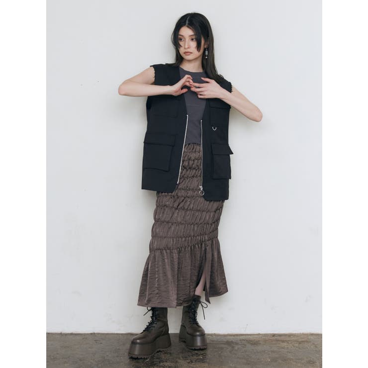 カーゴポケットジレ | MURUA | 詳細画像5 