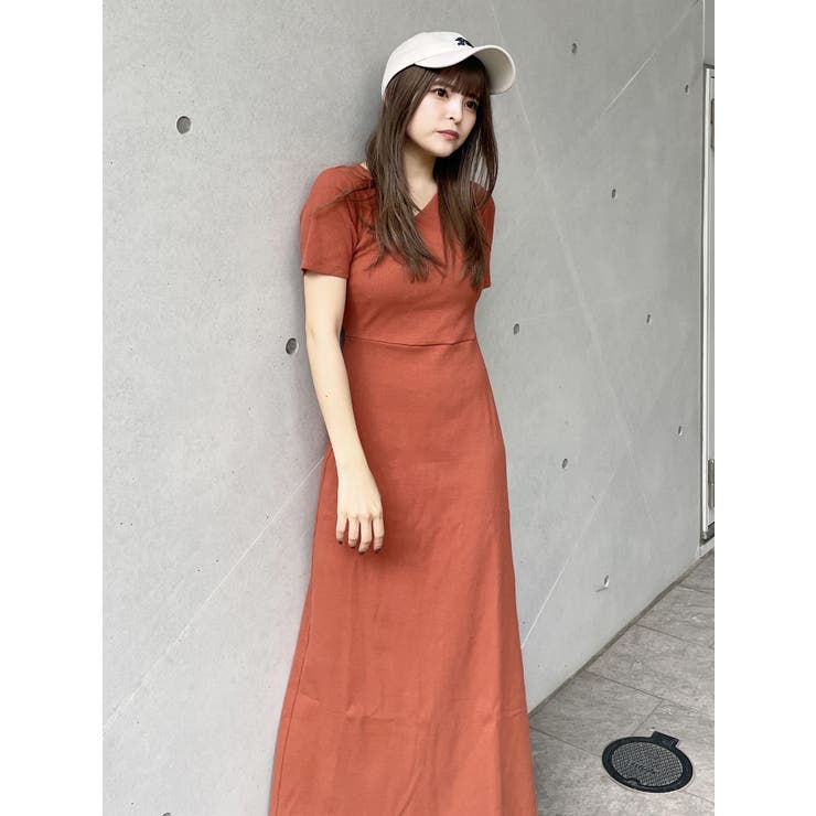 アシメネックバックオープンワンピース | MURUA | 詳細画像16 