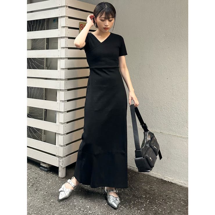 アシメネックバックオープンワンピース | MURUA | 詳細画像19 