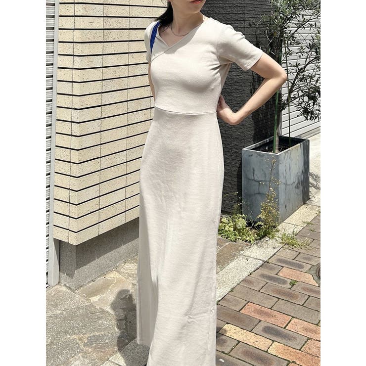 アシメネックバックオープンワンピース | MURUA | 詳細画像26 