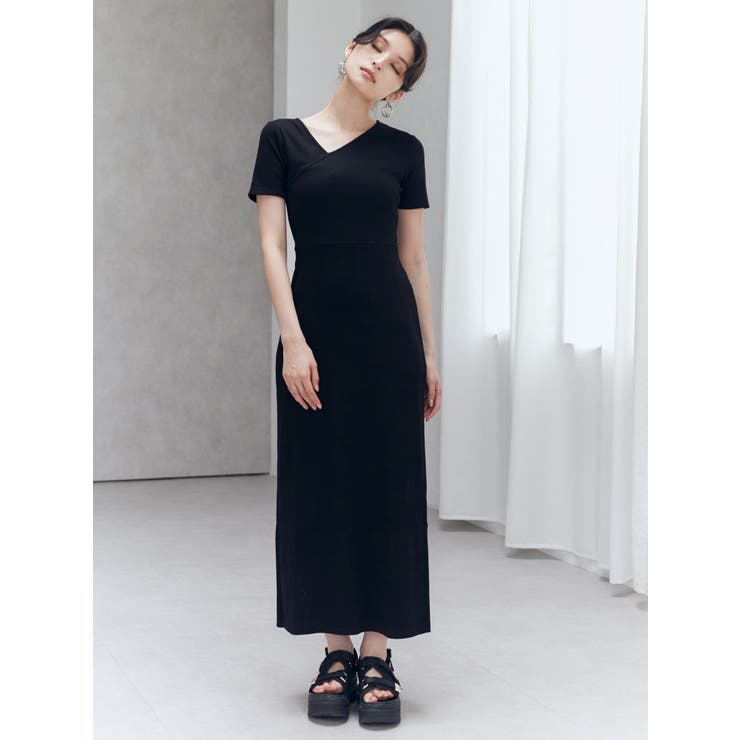 アシメネックバックオープンワンピース | MURUA | 詳細画像6 