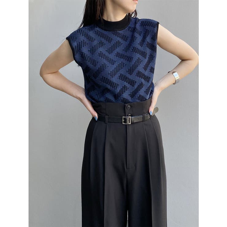 フェイクレザーベルトサスペンダーパンツ | MURUA | 詳細画像35 