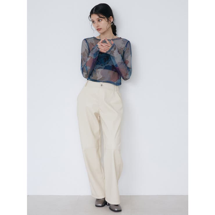 フェイクレザーハーフパンツ[品番：MKSW0052640]｜MURUA（ムルーア）のレディースファッション通販｜SHOPLIST（ショップリスト）
