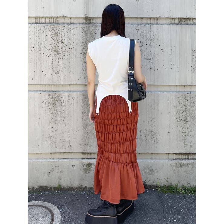 シャーリングスカート | MURUA | 詳細画像14 