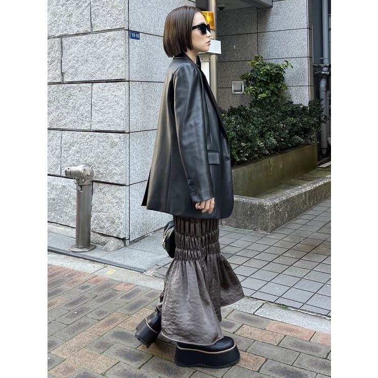 大きいサイズ＞シアーチェックスカート marun 通販【ニッセン】