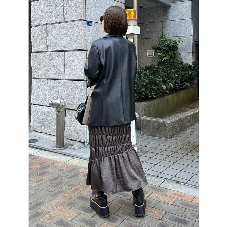 シャーリングスカート | MURUA | 詳細画像19 