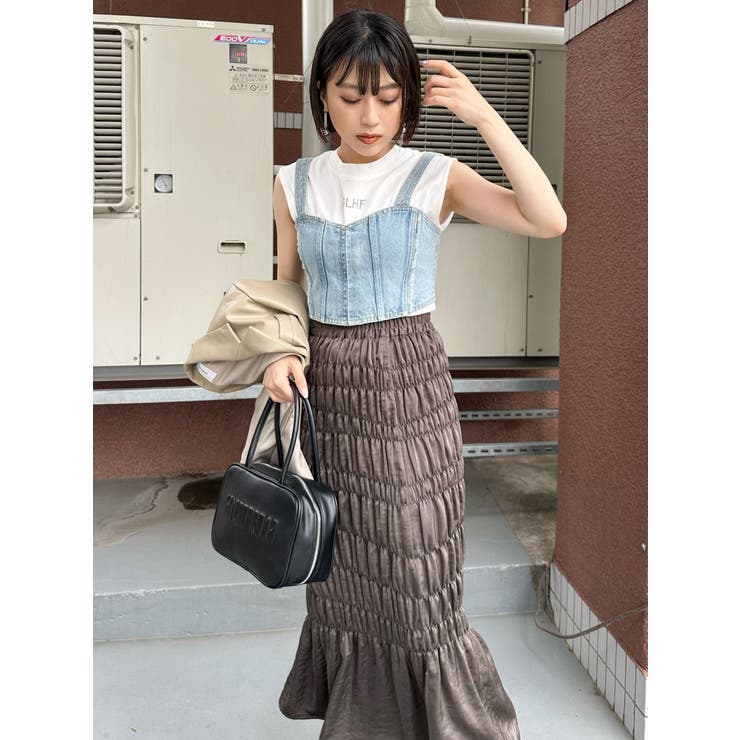 シャーリングスカート | MURUA | 詳細画像21 