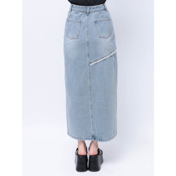 デニムフロントオープンロングスカート | MURUA | 詳細画像29 
