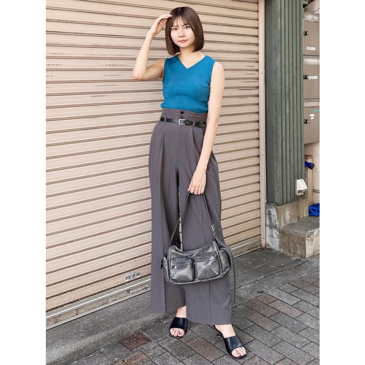 付け衿2WAYリブニット | MURUA | 詳細画像14 