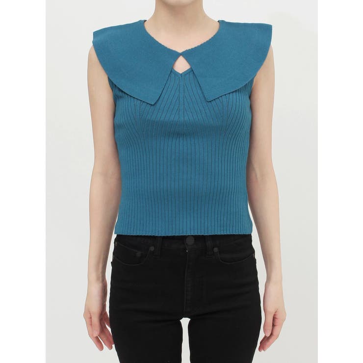 付け衿2WAYリブニット | MURUA | 詳細画像21 