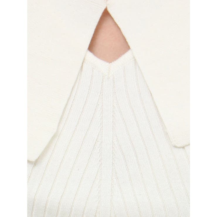 付け衿2WAYリブニット | MURUA | 詳細画像31 