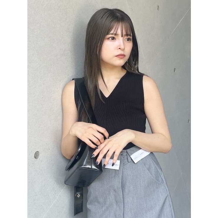 付け衿2WAYリブニット | MURUA | 詳細画像8 