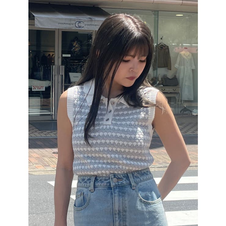 ラメニットポロ | MURUA | 詳細画像13 