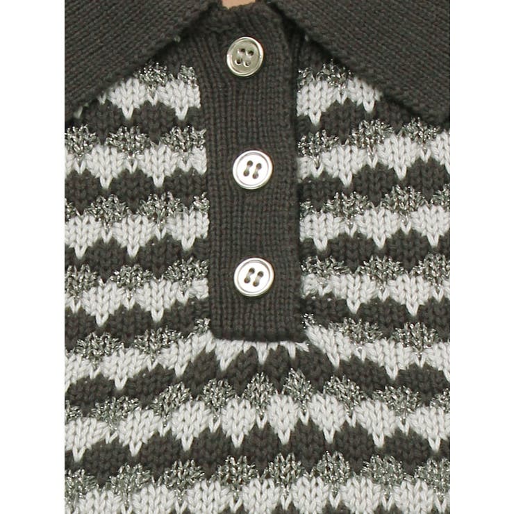 ラメニットポロ | MURUA | 詳細画像25 