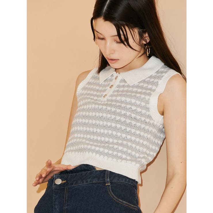 ラメニットポロ | MURUA | 詳細画像4 