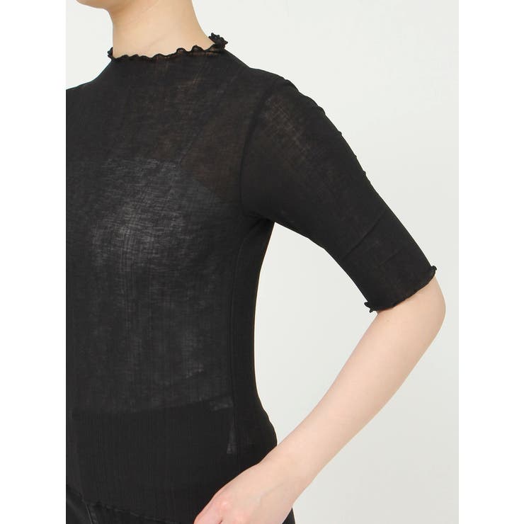 ボトルネックシアーカットトップス | MURUA | 詳細画像15 