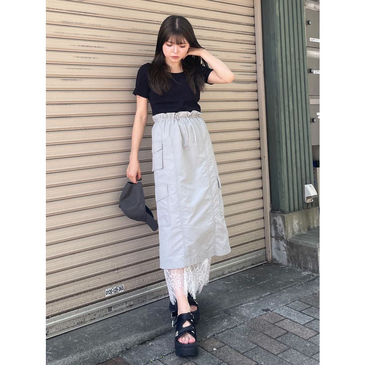 バックシャンリブカットソー | MURUA | 詳細画像23 