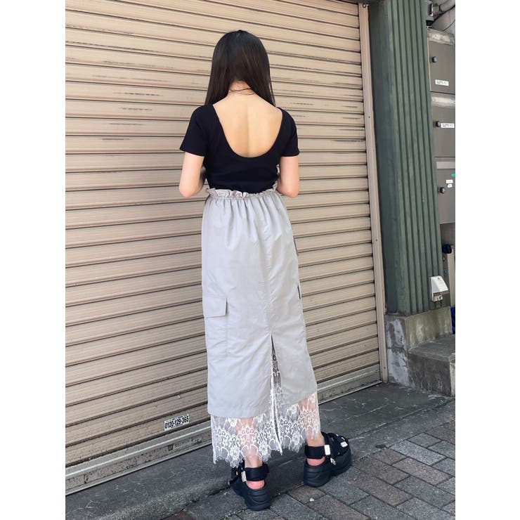 バックシャンリブカットソー | MURUA | 詳細画像25 