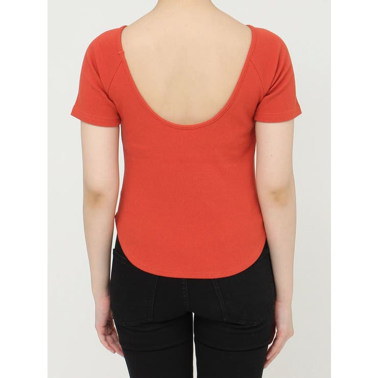 バックシャンリブカットソー | MURUA | 詳細画像28 