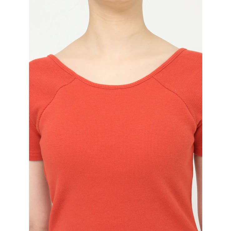 バックシャンリブカットソー | MURUA | 詳細画像29 