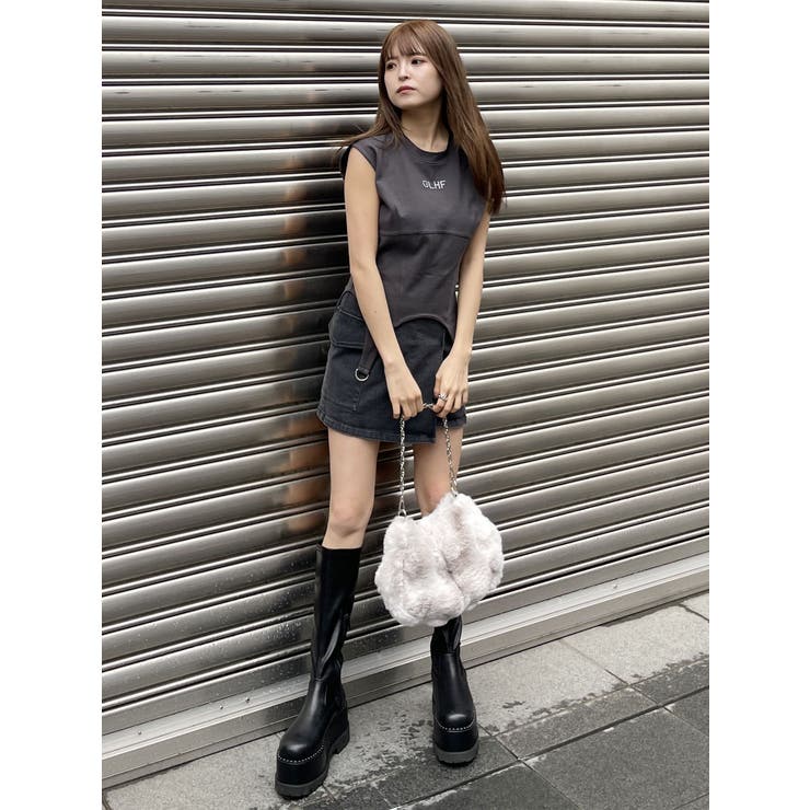 ガーターヘムトップス | MURUA | 詳細画像12 