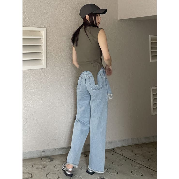 ガーターヘムトップス | MURUA | 詳細画像23 