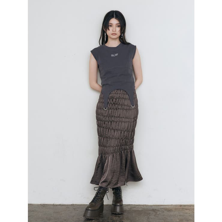 ガーターヘムトップス | MURUA | 詳細画像7 