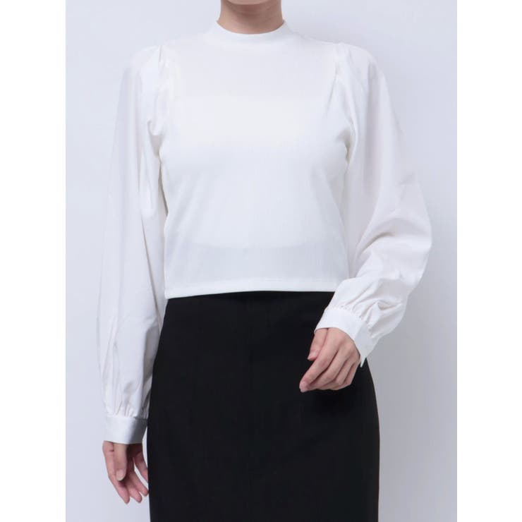 ホワイト | テレコドッキングトップス | MURUA