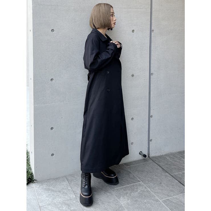 ジレレイヤードトレンチコート【マルチウェイ】[品番