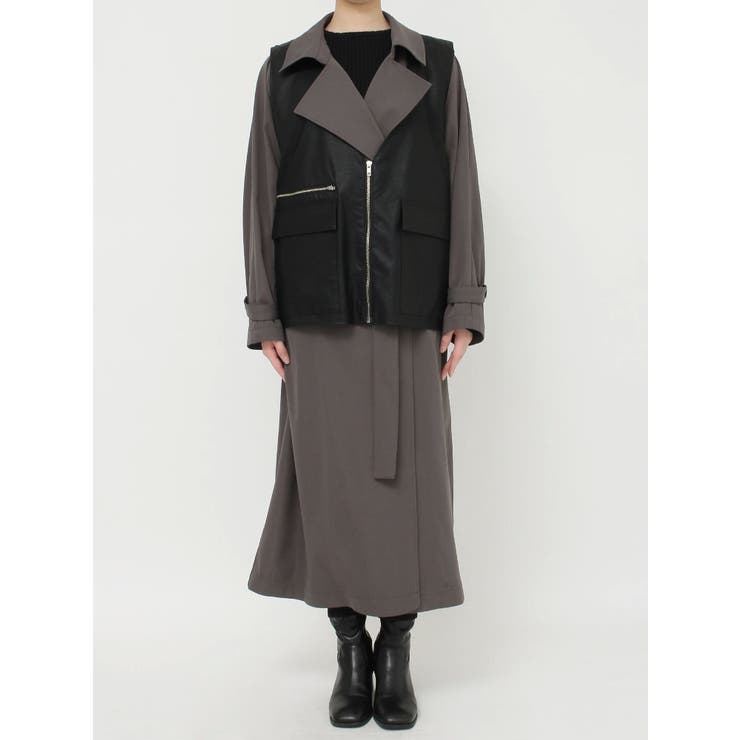 ジレレイヤードトレンチコート【マルチウェイ】 | MURUA | 詳細画像34 