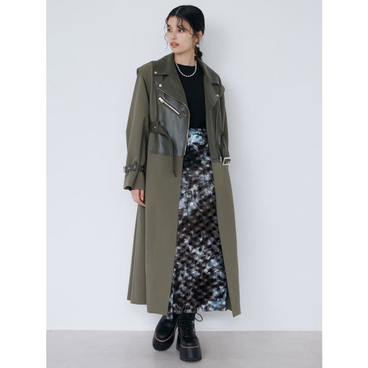 ライダースドッキングコート【2WAY】[品番：MKSW0060121]｜MURUA