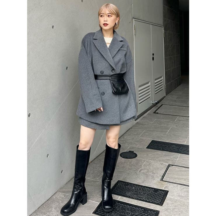 ウール混オーバーテーラードジャケット | MURUA | 詳細画像13 