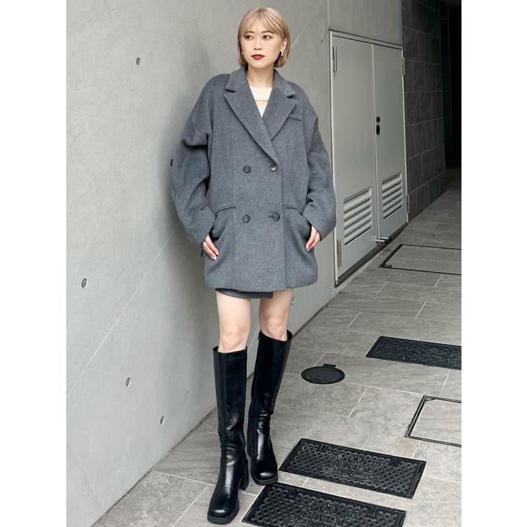 ウール混オーバーテーラードジャケット | MURUA | 詳細画像18 