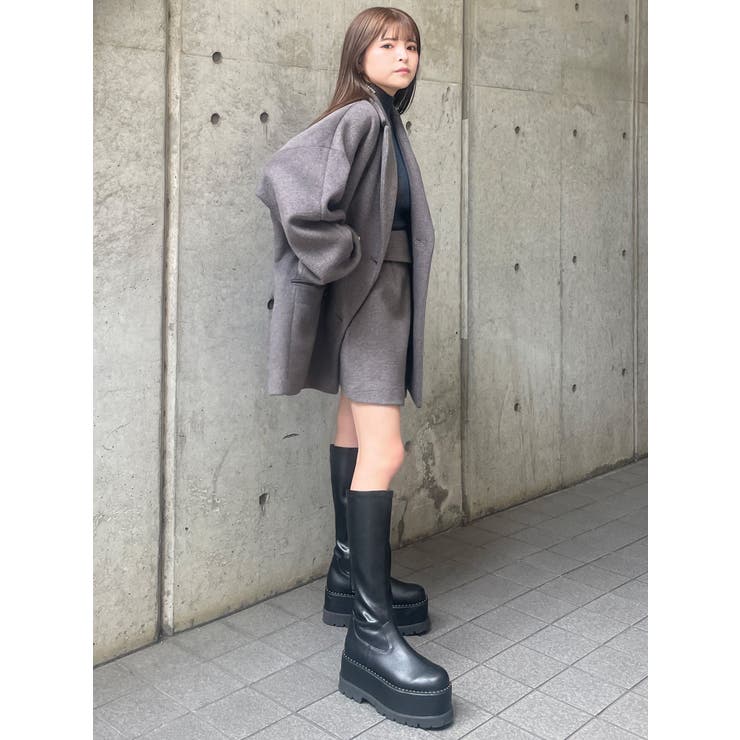 ウール混オーバーテーラードジャケット | MURUA | 詳細画像22 