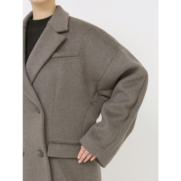 ウール混オーバーテーラードジャケット[品番：MKSW0060982