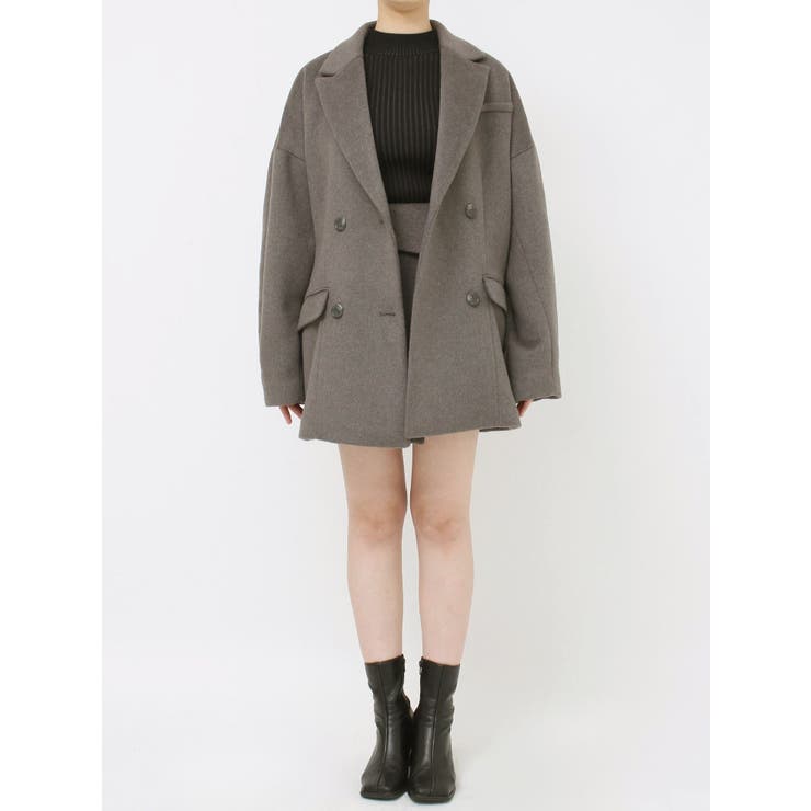 ウール混オーバーテーラードジャケット | MURUA | 詳細画像40 