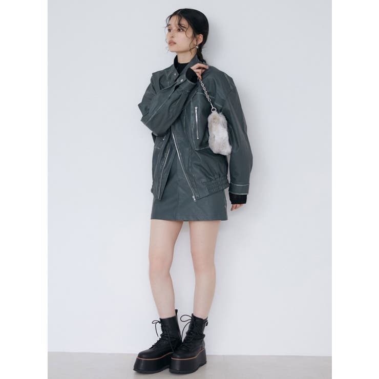 MURUA レザージャケット ライダース 「SET UP対応