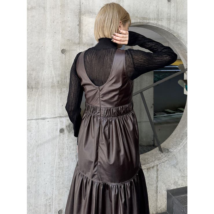 a^-^y ウエストギャザージャンパースカート 定価2.5万円 ウエストギャザージャンパースカート[品番：MKSW0060123]｜MURUA